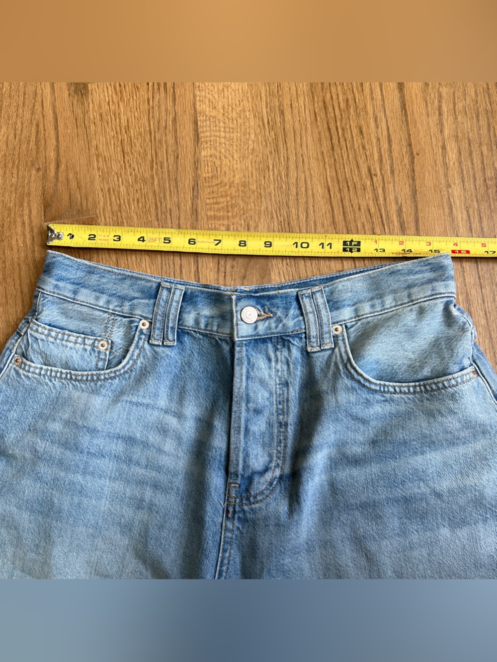 NEW Free People We The Free Montana Light Blue Denim Jeans - Size 29 - Picture 10 of 13